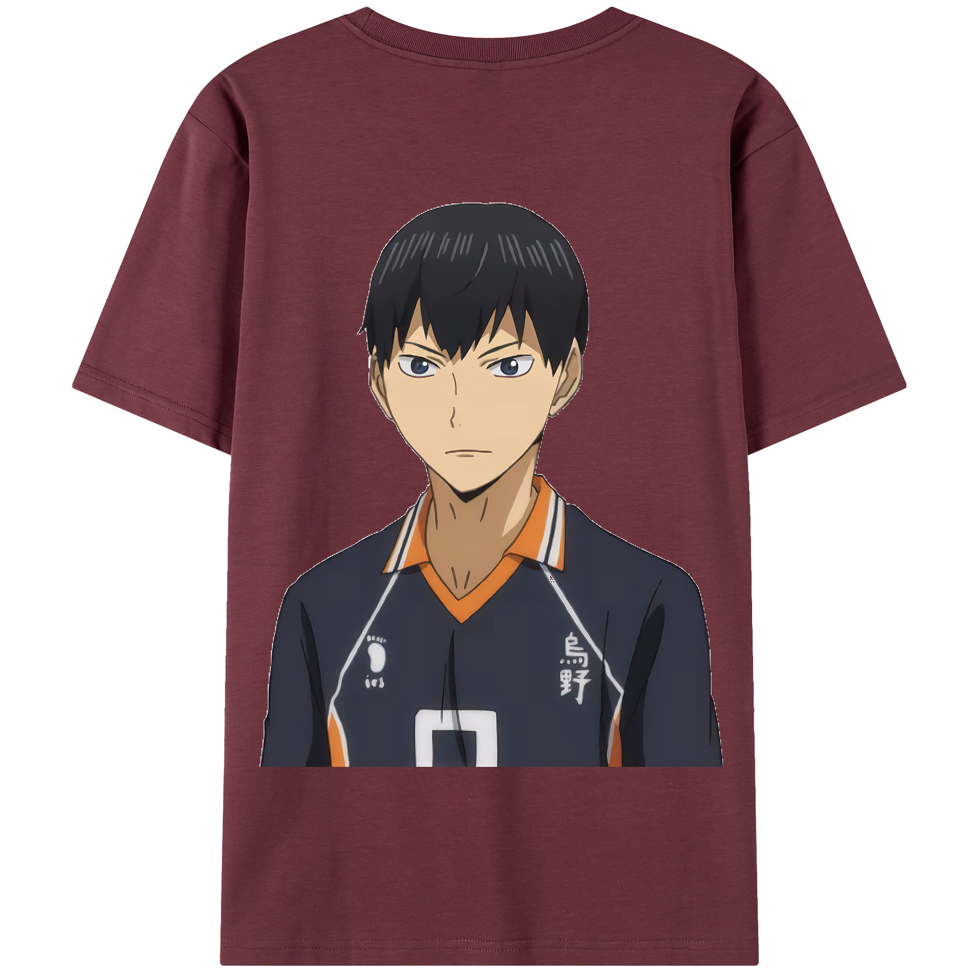 （画像用） ハイキュー!! Haikyu!! 綿100％半袖Tシャツ（背面プリント）